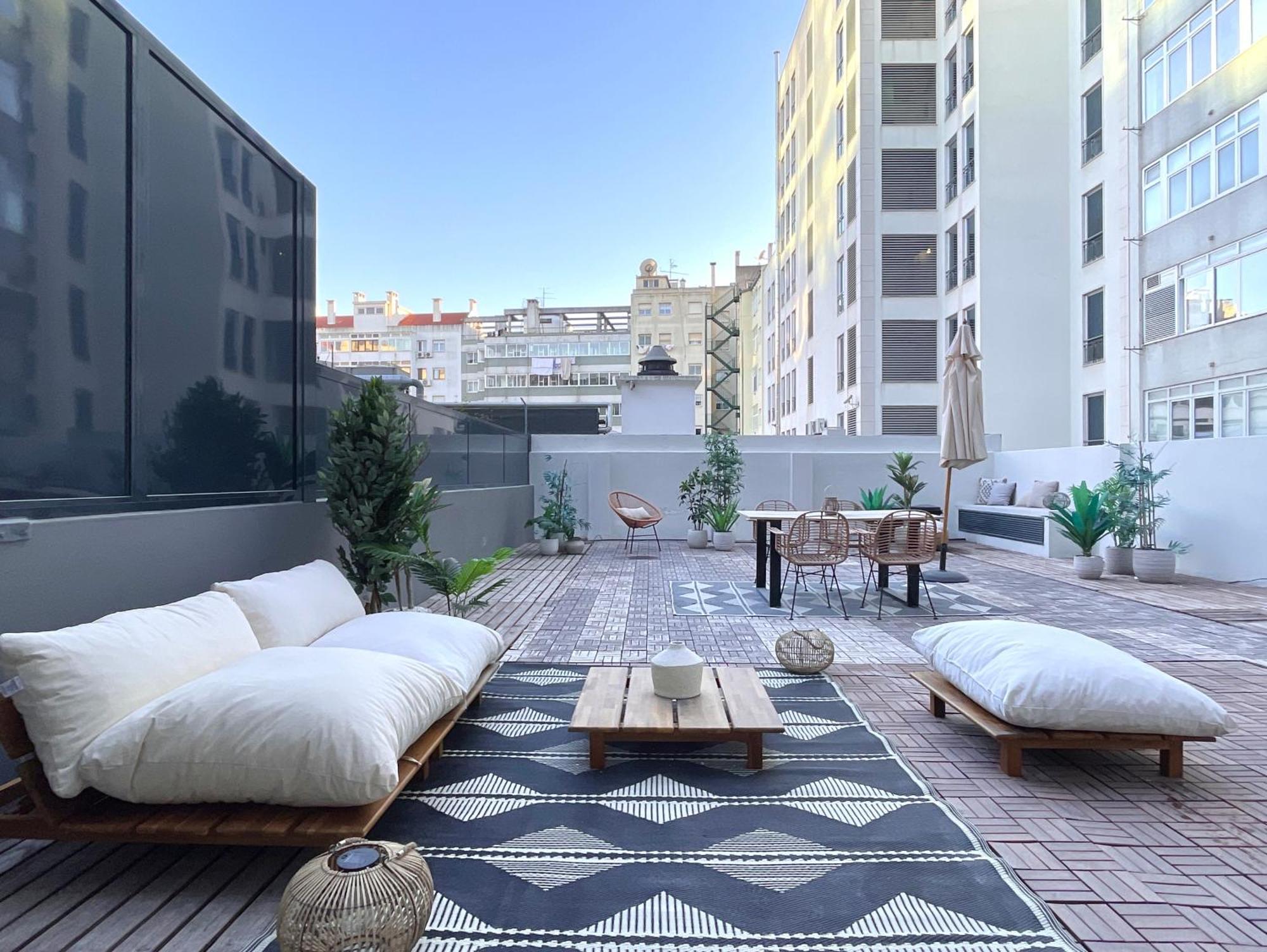 Casa Boma Lisboa - Brighting Apartment With Spacious Terrace - Alvalade III 외부 사진
